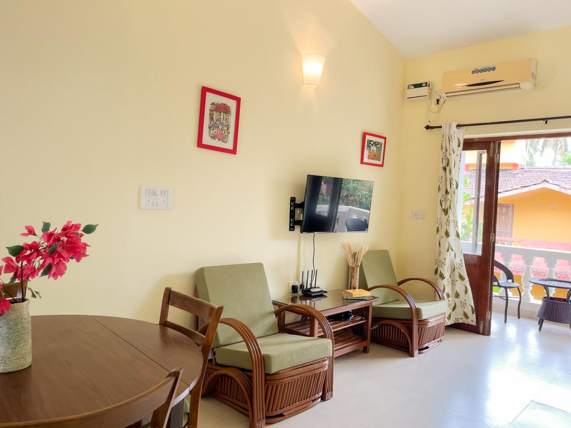 Rainforest - Casa Azure 5 Min Walk To The Beach Calangute Quarto foto